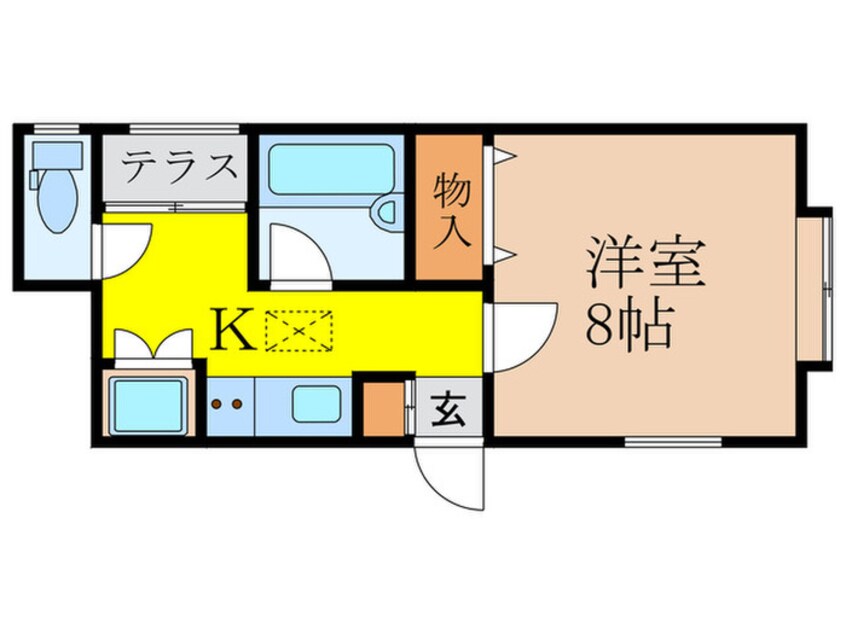 間取図 マンダレ－御影