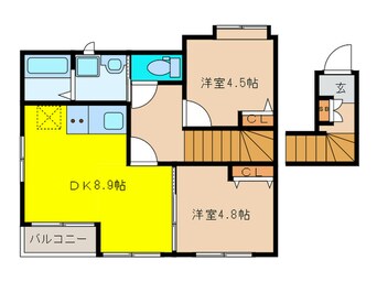 間取図 レストうねの