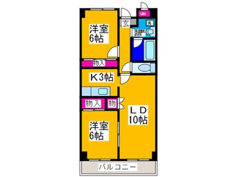 間取図 ヴェル　クレール