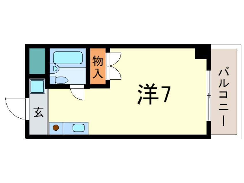 間取図 エルフヴィラ