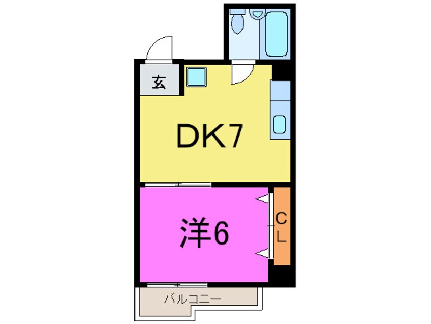 間取図 エルフヴィラ