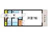ウッドリーム木香館 1Kの間取り