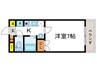 ウッドリーム木香館 1Kの間取り