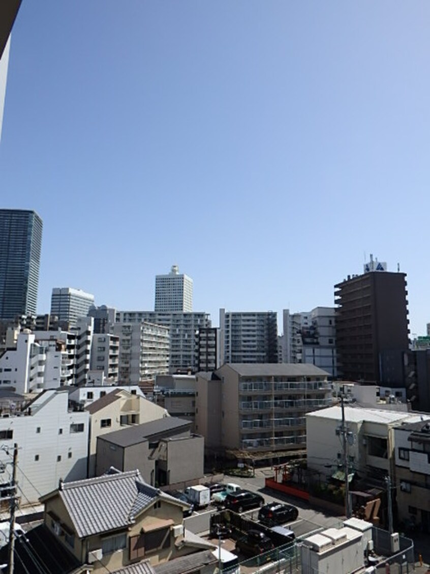 室内からの展望 アパ－トメント玉川