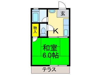 間取図 コ－ポ藤