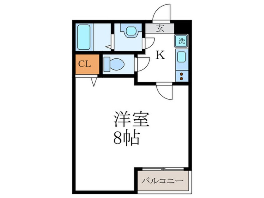 間取図 アークリード大津京