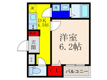 間取図 ノイヴェル布施