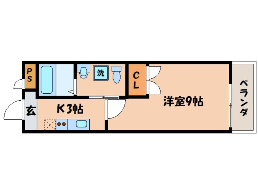 間取図 ラナキュラス椥辻