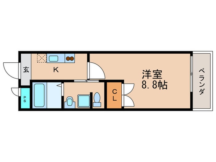 間取り図 ラナキュラス椥辻
