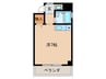 アグレイアー有瀬 1Rの間取り
