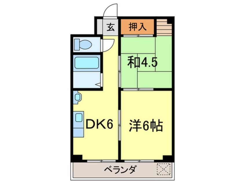間取図 ハイツグロース