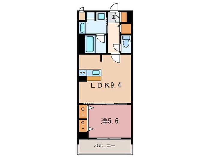 間取り図 クラヴィーアさくら夙川