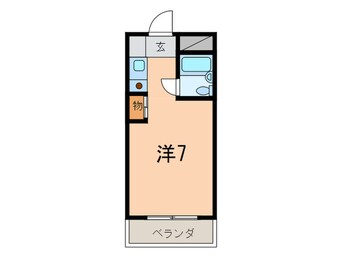 間取図 ハイツシャロ－ム