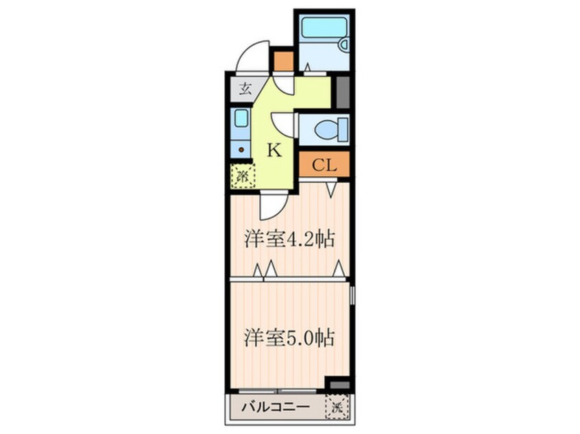 間取図 アルティスタ三条