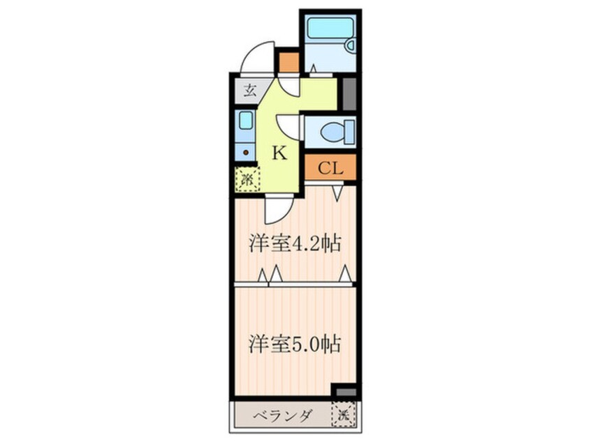 間取図 アルティスタ三条