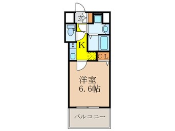間取図 S-RESIDENCE新大阪Ridente