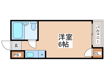 間取図 サングレール南旅篭