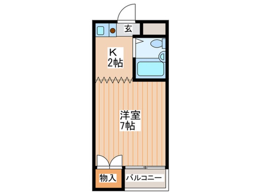 間取図 三和ハイツ萱島