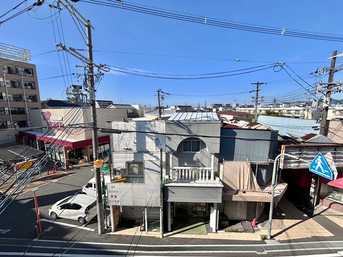 室内からの展望 三和ハイツ萱島