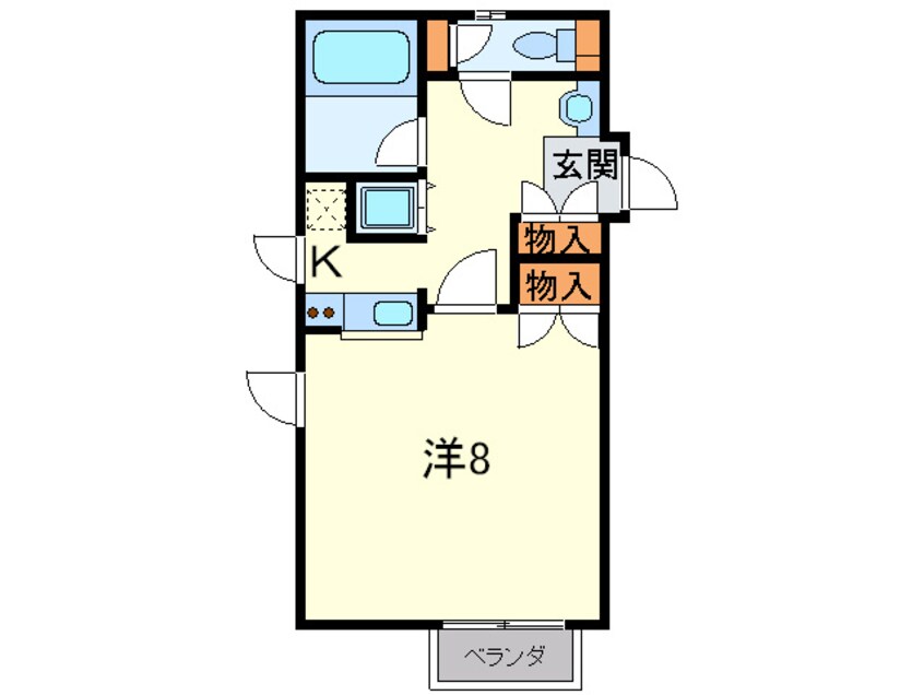 間取図 不二屋マンション