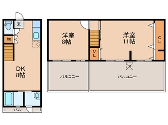 間取図 弁天マンション