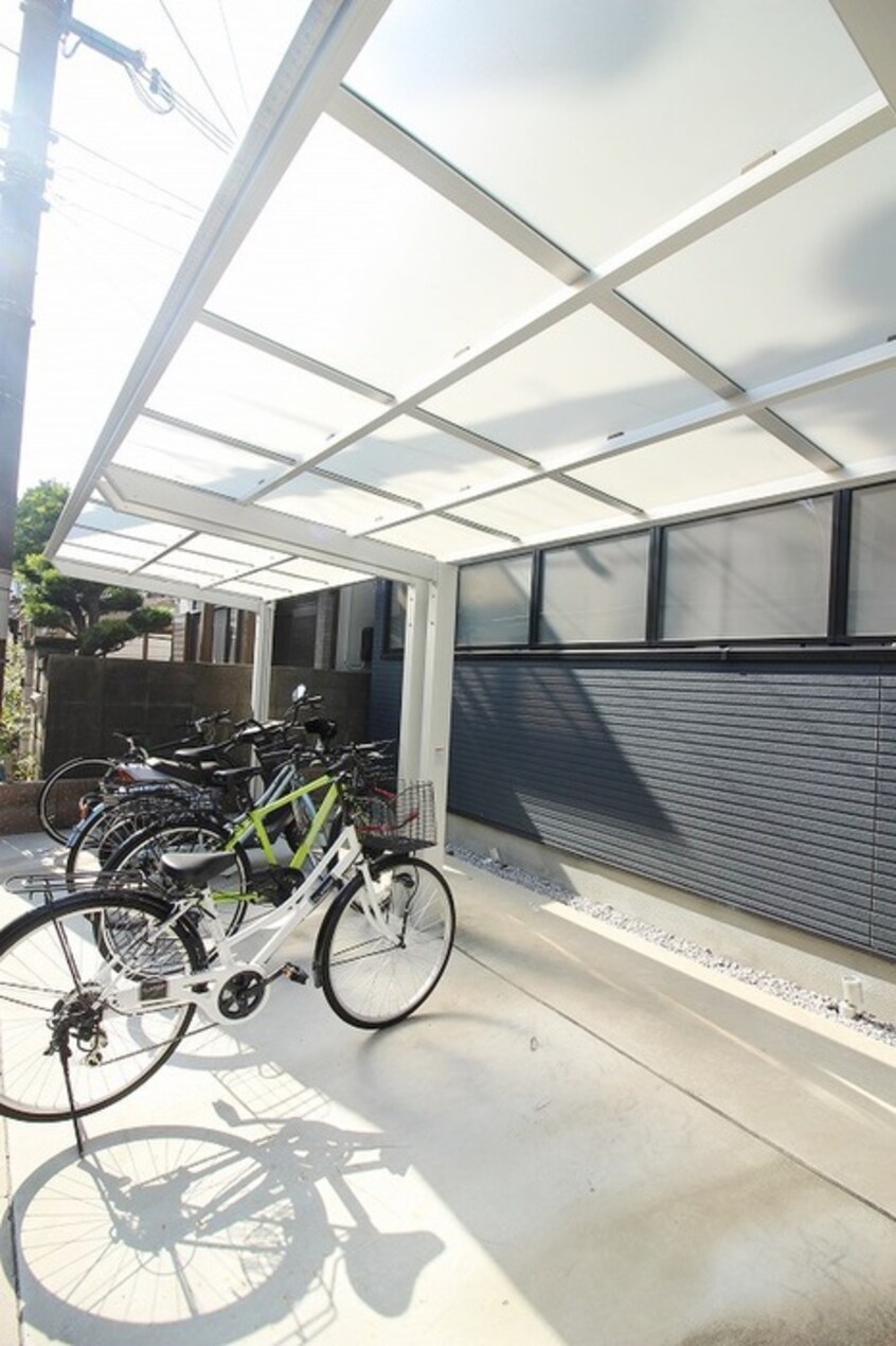 駐輪場 セレニティ八雲北町２丁目Ａ棟