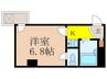 ジオナ新大阪 1Kの間取り
