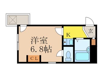 間取図 ジオナ新大阪