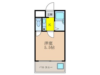 間取図 ジオナ新大阪
