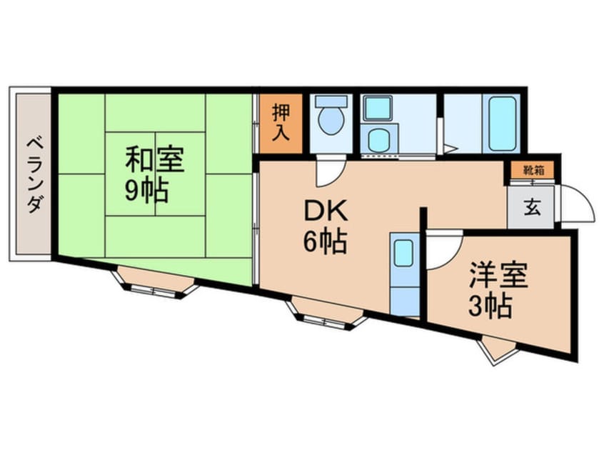 間取図 石山古都ハウス