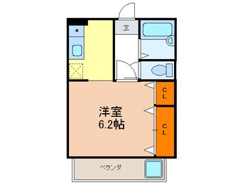 間取図 マリス北野