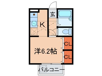 間取図 マリス北野