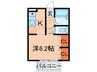 マリス北野 1Rの間取り