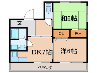 間取図 小蔵マンション元町