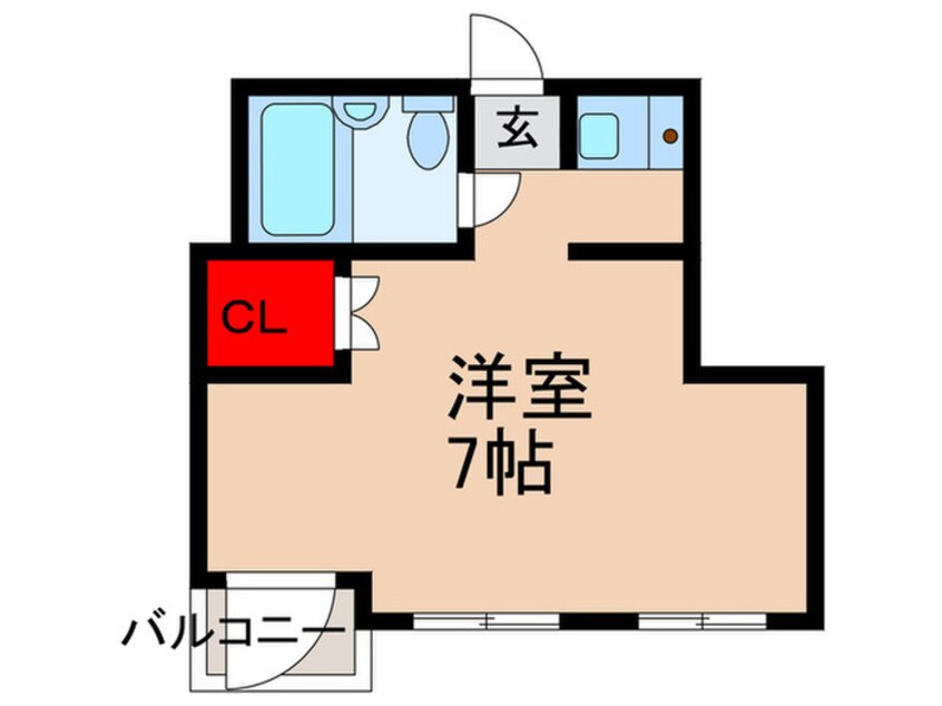 間取図 プレアール千林大宮II