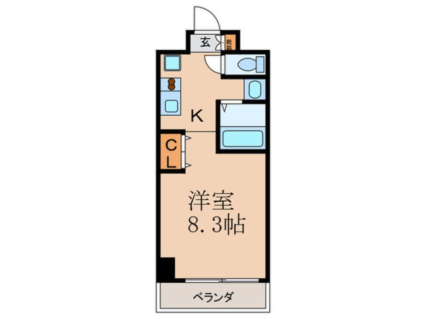 間取図 ブランメゾン堀川