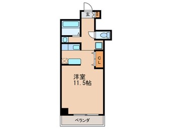 間取図 ブランメゾン堀川