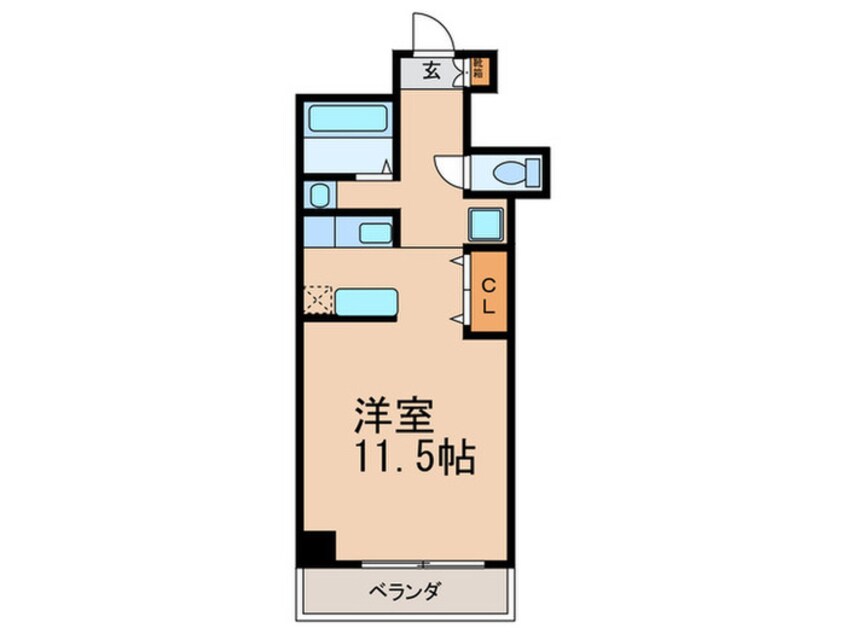 間取図 ブランメゾン堀川