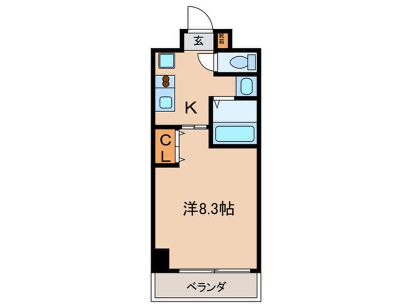間取図 ブランメゾン堀川