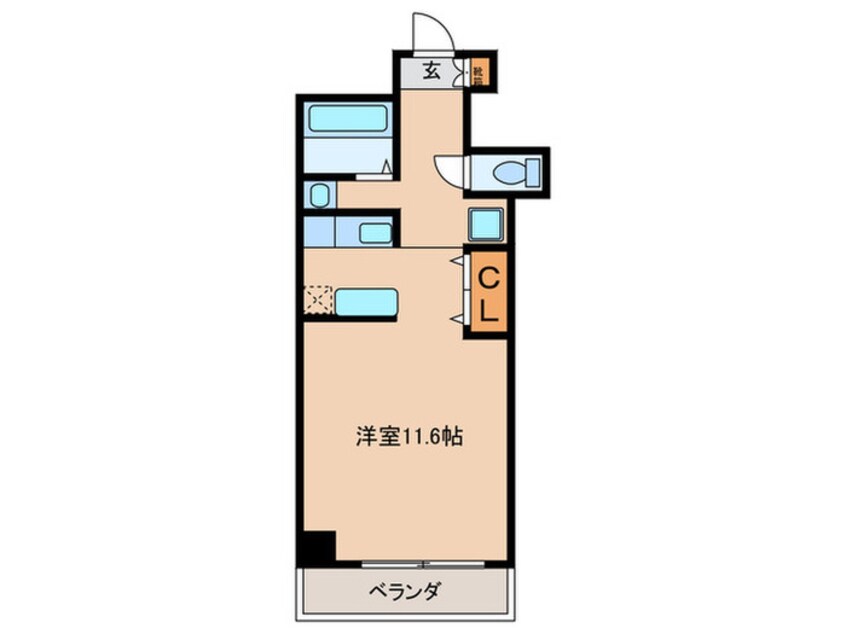 間取図 ブランメゾン堀川