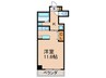 ブランメゾン堀川 1Kの間取り