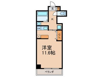 間取図 ブランメゾン堀川