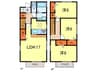 ア－バン段上Ａ棟 3LDKの間取り