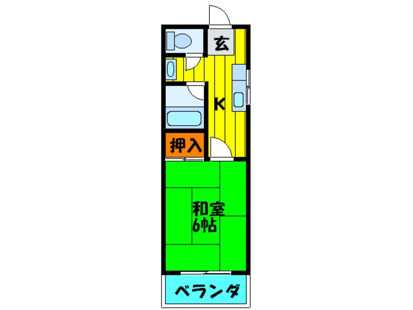 間取図 オスカ－藤田町マンション