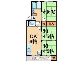 間取図 垂水農住団地３号棟