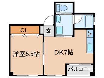 間取図 清和マンション