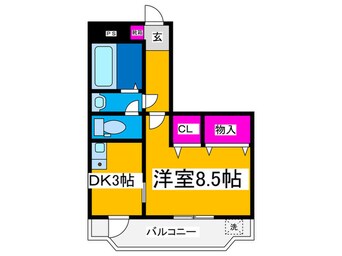 間取図 シャルマン芳春