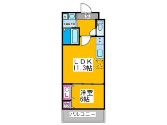 間取図 ソレイユ百舌鳥Ⅰ番館