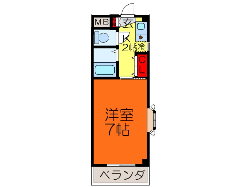 間取図 ﾘｯﾌﾟﾙ布施ｲｰｽﾄ