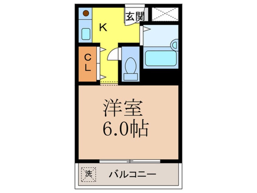 間取図 ナチュール茨木